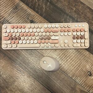 Retro Keyboard Pink Chocolate